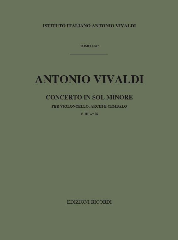 Concerto In Sol Min. RV 416
